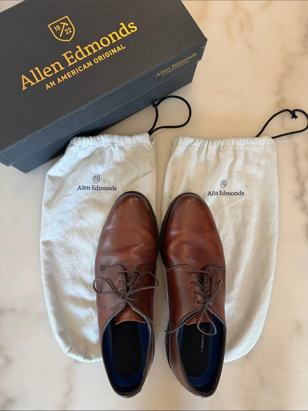 Allen Edmonds LAX Cap Toe Oxford Dress Shoe